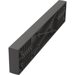 20% OFF 1" Width Conero Shims for Closet Drawers and Pull-Out System, 18-3/4" Minimum Installation Depth, Slate Black, 10 Pack