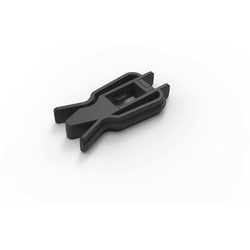 20% OFF Conero Skirt Clip Accesssory for Closet Pull-Out System, Slate Black, 10 Pack
