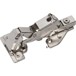 25% OFF Amerock Soft-Close Full Overlay Hinge and Face Frame Style Mounting Plate Set (2 of each) including Screws, 165 Degree Opening Angle, Nickel 