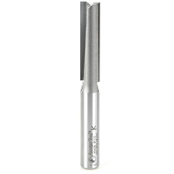 Amana 45426 Carbide 2 Flute Straight Plunge Router Bit, 1/2" Cutting Edge Diameter x 2" Length, 1/2" Diameter Shank x 4-1/4" Overall Length