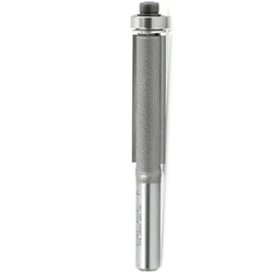 Amana 47093 Carbide Ball-Bearing 2 Flute Flush Trim Router Bit, 2-3/8" Overall Length, 1-1/4" Cutting Height, 1/4" Diameter Shank 