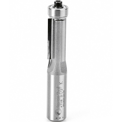 Amana 47118 Carbide Ball-Bearing 3 Flute Flush Trim Router Bit, 1/2" Cutting Edge Diameter x 1" Length, 1/2" Diameter Shank x 3-1/4" Overall Length