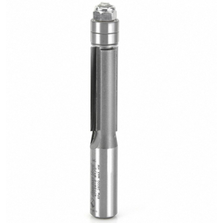 Amana 471242 Carbide Ball-Bearing 2 Flute Flush Trim Router Bit, 1/2" Cutting Edge Diameter x 1-1/2" Length, 1/2" Diameter Shank x 4-1/16" Overall Length