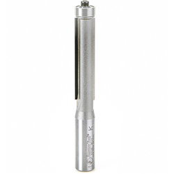 Amana 47126 Carbide Ball-Bearing 2 Flute Flush Trim Router Bit, 1/2" Cutting Edge Diameter x 2" Length, 1/2" Diameter Shank x 4-1/4" Overall Length