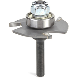 Amana 53406 Slotter Cutter Router Bit Assembly Including 3 Wing x 1-7/8" Diameter x 1/8" Slot Width Cutter