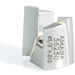 Amana 56250 Insert Carbide Mortising Screw Cutter, 5/8" Diameter