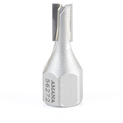 Amana 56272 Insert Carbide Mortising Screw Cutter, 1/4" Diameter x 1/2" Cut Height