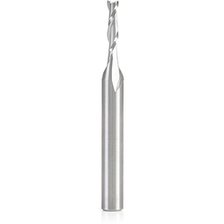 Amana 46333CNC 2 Flute Up-Cut 1/8" Diameter Spiral Plunge Router Bit with 1/4" Shank, 2-1/4" Length, 1/2" Cut Height