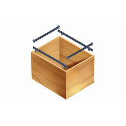 30% OFF CompX FFSK2-LT Letter Size File Frame Kit including Side, Front and Back Rails with Hanging Brackets, Black