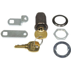 CompX 8053 Disc &amp; Tumbler Cam Lock for 1-18" Material, Keyed Alike # 316, 3/4" Diameter Drilling Required, Antique Brass