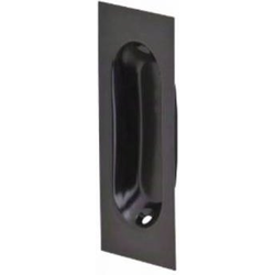 20% OFF 3-1/8" Length Solid Brass Sliding Door Rectangular Flush Pull, Bronze
