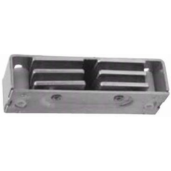 3-1/8" Widgth x 1-3/4" Height Heavy Duty Magnetic Catch with 3 Strikes, Aluminum