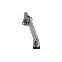 4" Length Aluminum Door Holder, Satin