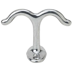 20% OFF 1" Height Single Ceiling Hook, Aluminum