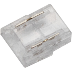 Tresco 12V and 24V FlexTape to Link Cord (Wire) Connector for 3/8" (10mm) Tape Lights, 5-Piece Set, Clear
