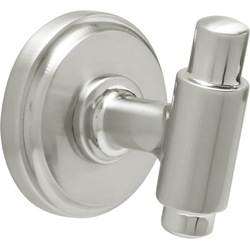 Piper 2-1/8" Length x 2" Width Satin Nickel Robe Single Hook , 2-3/16" Projection