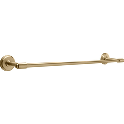 Piper 18" Center to Center Champagne Bronze Towel Bar , 20" Length, 2" Width, 3-7/16" Projection