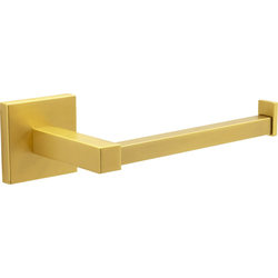 Skylight 7-5/16" Length x 2-3/16" Width Brushed Golden Brass Toilet Paper Holder, 3-3/8" Projection