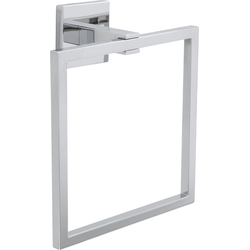 Skylight 7-7/16" Length x 6-1/2" Width Chrome Towel Ring , 2-5/8" Projection