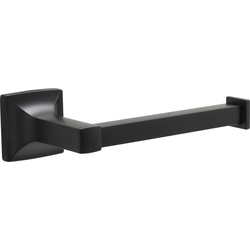 Studio 7-5/16" Length x 2-1/8" Width Matte Black Toilet Paper Holder, 3-3/8" Projection