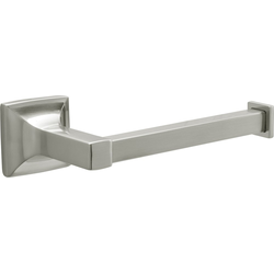 Studio 7-5/16" Length x 2-1/8" Width Satin Nickel Toilet Paper Holder, 3-3/8" Projection