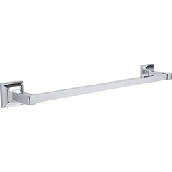 Studio 18" Center to Center Chrome Towel Bar , 20-1/8" Length, 2-1/8" Width, 3-5/16" Projection