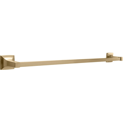 Studio 24" Center to Center Champagne Bronze Towel Bar , 26-1/8" Length, 2-1/8" Width, 3-5/16" Projection