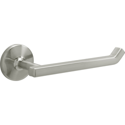 Woodward 7-1/4" Length x 2-3/16" Width Satin Nickel Toilet Paper Holder, 3" Projection