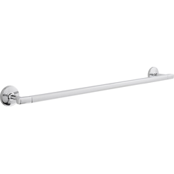 Woodward 24" Center to Center Chrome Towel Bar , 26-3/16" Length, 2-3/16" Width, 3-3/16" Projection