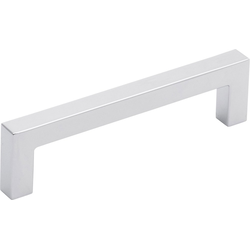 Skylight 3-3/4" Center to Center Chrome Cabinet Pull, 4-3/16" Length, 3/8" Width, 1-1/8" Projection