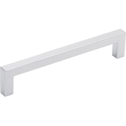 Skylight 5-1/16" Center to Center Chrome Cabinet Pull, 5-7/16" Length, 3/8" Width, 1-1/8" Projection
