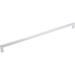 Skylight 18" Center to Center Chrome Cabinet Pull, 18-1/2" Length, 1/2" Width, 1-3/8" Projection