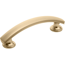 American Diner 3" Center to Center Champagne Bronze Cabinet Pull, 3-7/8" Length, 11/16" Width, 1-1/16" Projection