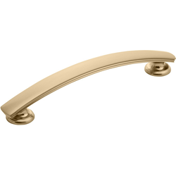 American Diner 5-1/16" Center to Center Champagne Bronze Cabinet Pull, 6-1/8" Length, 7/8" Width, 1-1/16" Projection