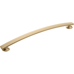 American Diner 8-13/16" Center to Center Champagne Bronze Cabinet Pull, 10" Length, 7/8" Width, 1-1/8" Projection