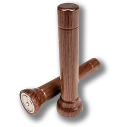 MagnaBase Expansion Set of 4 Magnetic Pegs, Walnut