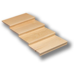 Century 9" Width x 20" Depth x 2" Height Trimmable Spice Drawer Organizer, Maple