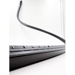 30% OFF CabinetParts 98-7/16" Length Flexible Tambour Track for 3/16" to 5/16" Tambour Thickness, Custom Recessed Applications, 1/2" Width x 1/2" Height Routed Groove Required
