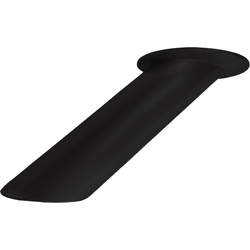 Federal Brace Blakeney 4" Length x 5" Height Countertop Post Support, 300 Lbs Each Weight Capacity, Gloss Black