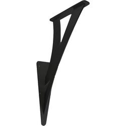 10% OFF Federal Brace Valencia 10" Height x 20" Depth Elevated Countertop Support, 500 Lbs Each Weight Capacity, Black