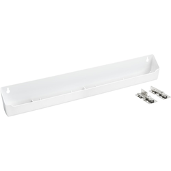 22 Inch Width Polymer Tip-Out Tray for Sink Base Cabinets, White