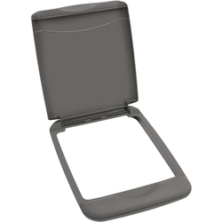 35 Quart Polymer Lid for Rev-A-Shelf Waste/Trash Containers, Orion Gray