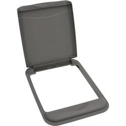 22% OFF 50 Quart Polymer Lid for Rev-A-Shelf Waste/Trash Containers, Orion Gray