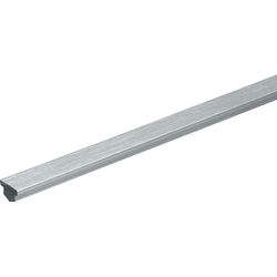 Hafele 92" (2.337mm) Length Bus Bar for Adjustable Shelf Lighting, 20 Piece Pack, Accessories and Bus Bar Router Bit Sold Separately, Aluminum