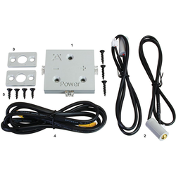 Hafele 24V Power Supply Connection Kit for Adjustable Shelf Lighting