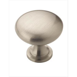 Allison Value Hardware 1-1/4 Inch Diameter Satin Nickel Cabinet Knob