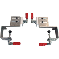 Quick-Mount Drawer Front Installation Clamp and Positioning Device, Pair (Left &amp; Right)