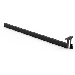 YouK 35-3/8" Length Clothes Rail/Rack Extension, Black Steel
