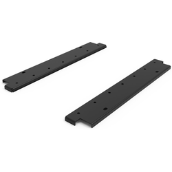 20% OFF YouK Middle Cabinet Outside Mounting Bracket Extension (1) for 12-5/8" Depth Ladder, Black Steel