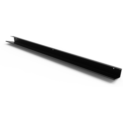 20% OFF YouK Ladder Mounted 47-1/4" (1200 mm) Width Metal Shelf Panel (1) for 12-5/8" Depth Ladder, Black Steel